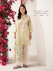 NAAZ E GUL (3-Pc Lawn Suit) Article-2