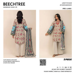 BeechTree printed Three Piece  Luxury Lawn 2026 (article-04)