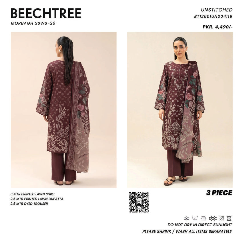 BeechTree printed Three Piece  Luxury Lawn 2026 (article-06)