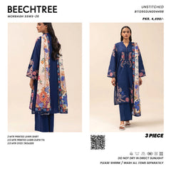 BeechTree printed Three Piece  Luxury Lawn 2026 (article-07)