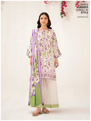 NAAZ E GUL (3-Pc Lawn Suit) Article-6